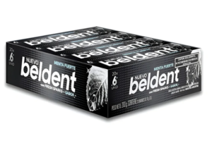 Chicle Beldent x20 - Negro