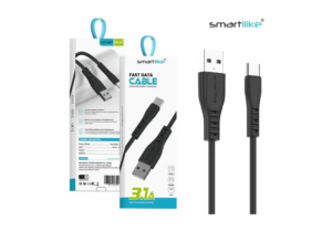 Cable USB a C SMARTLIKE - Negro